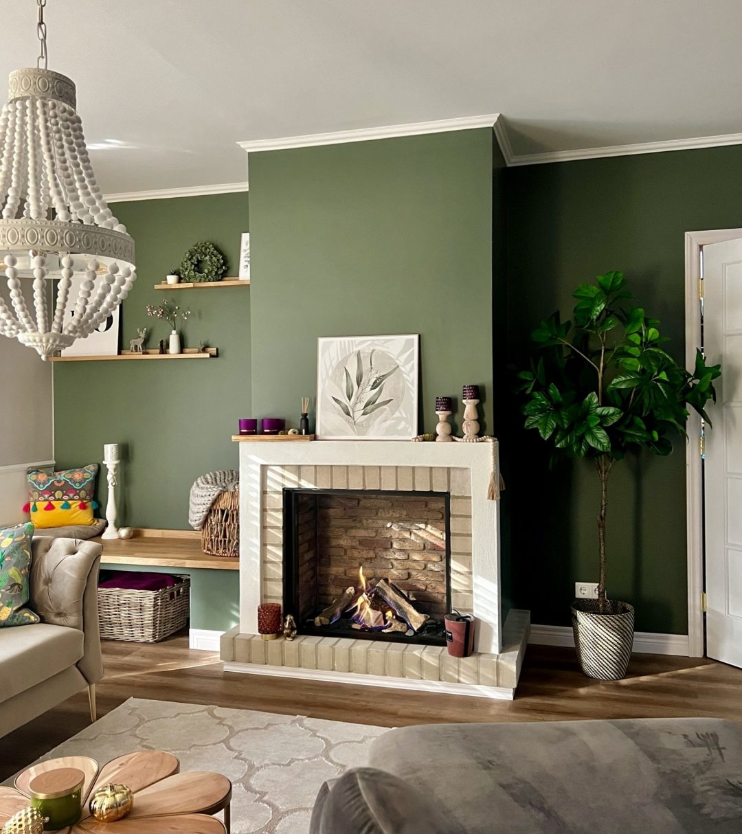 Gaskamin mit Boho-Charme – Feuer & Wohlfühlatmosphäre im Wohnzimmer